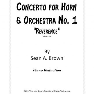 Concerto No.1 - 'Reverence'